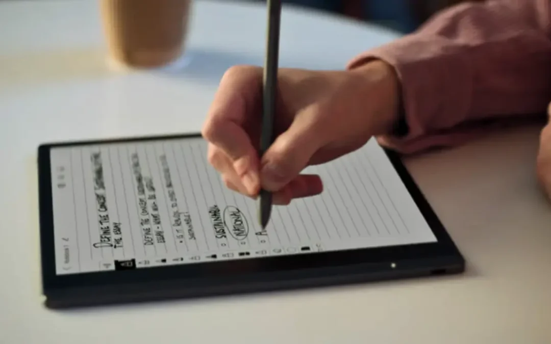 Lenovo lança ‘Smart Paper’ para concorrer com o Kindle (e vem caneta junto!)