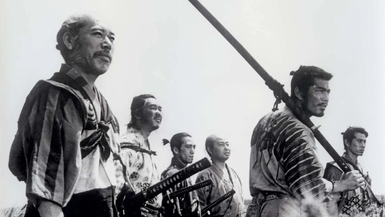 Os Sete Samurais (1954).
