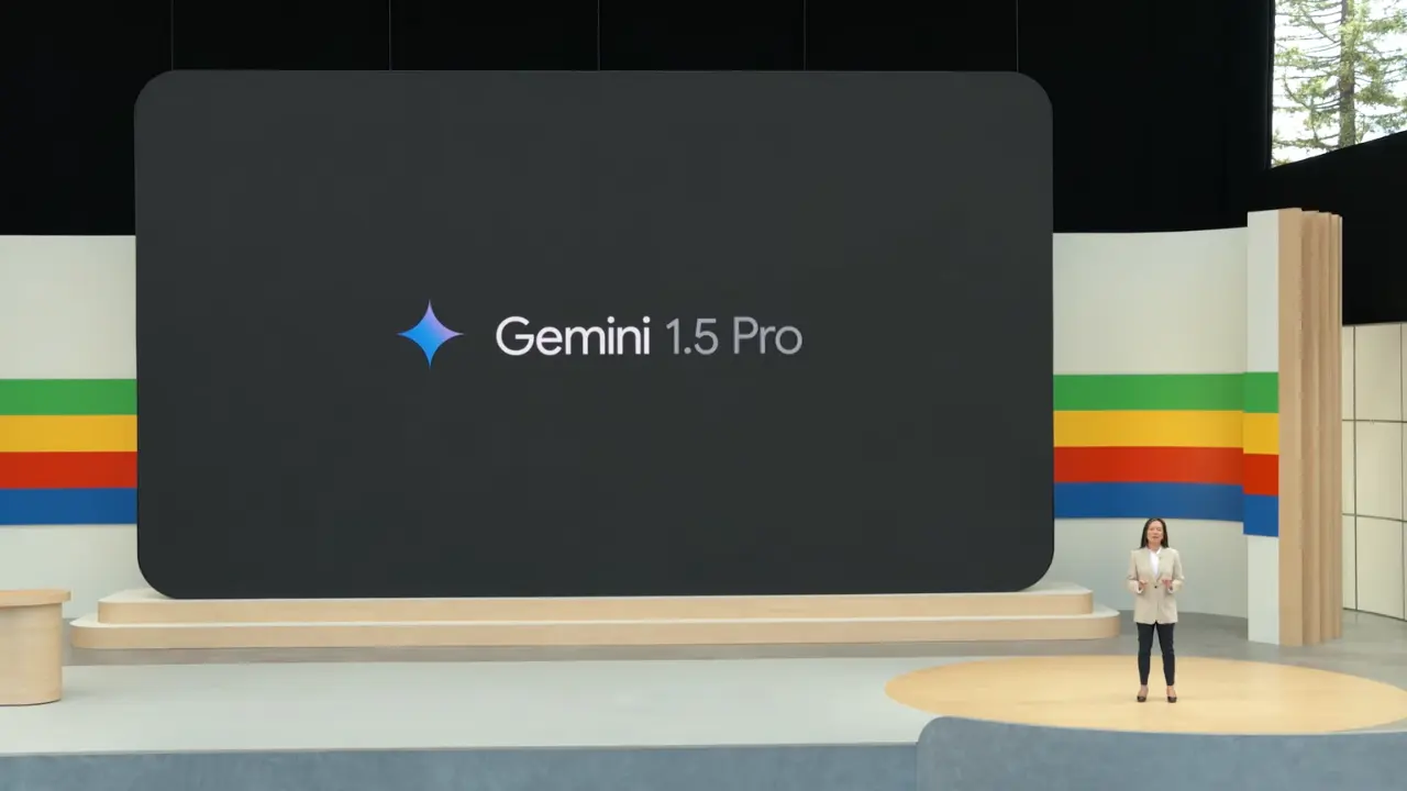 Conferência Google I/O 2024 - Apresentação do Gemini 1.5 Pro