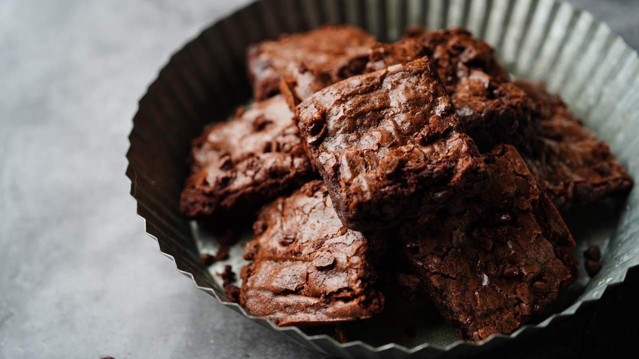 Brownie na air fryer