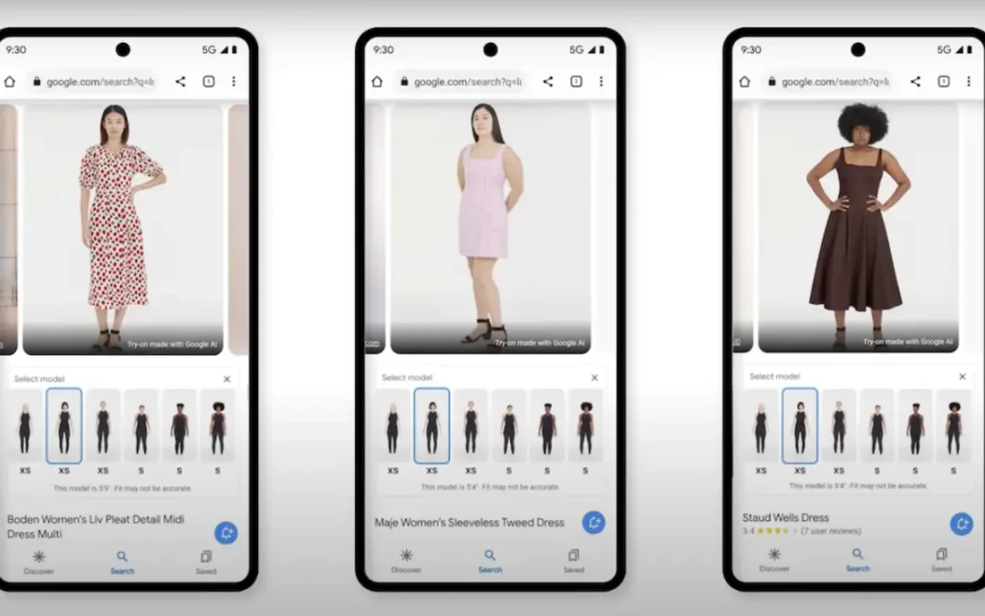 Google: Ferramenta de prova virtual de roupas é atualizada!